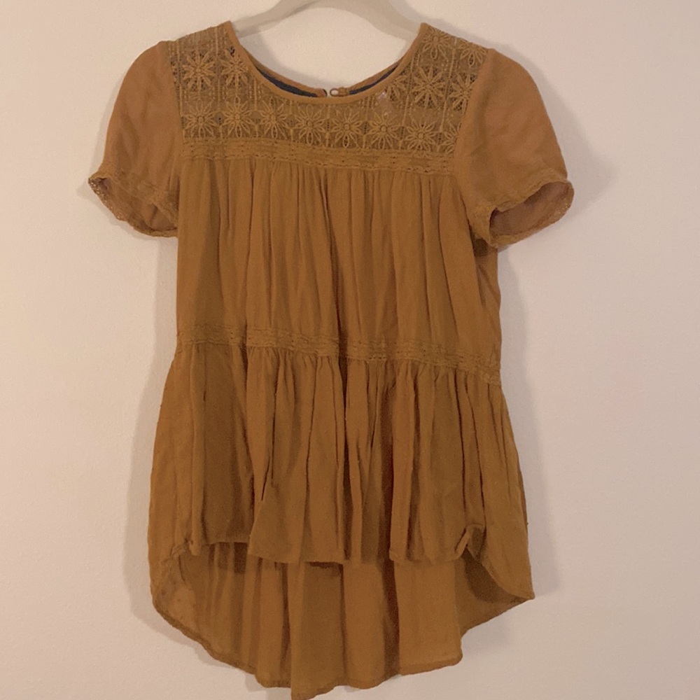 Mustard Blouse, Small